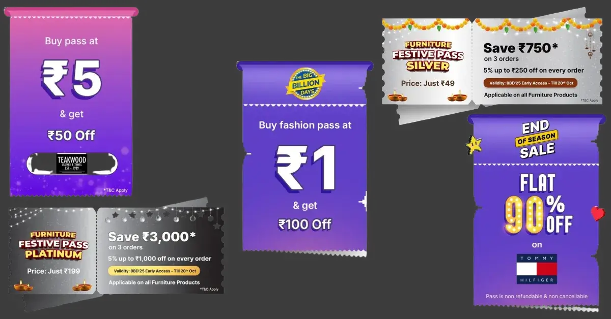 Flipkart Big Billion Days 2025 Passes: Ultimate Guide to Savings 2 Flipkart Big Billion Days 2025 Sale Passes